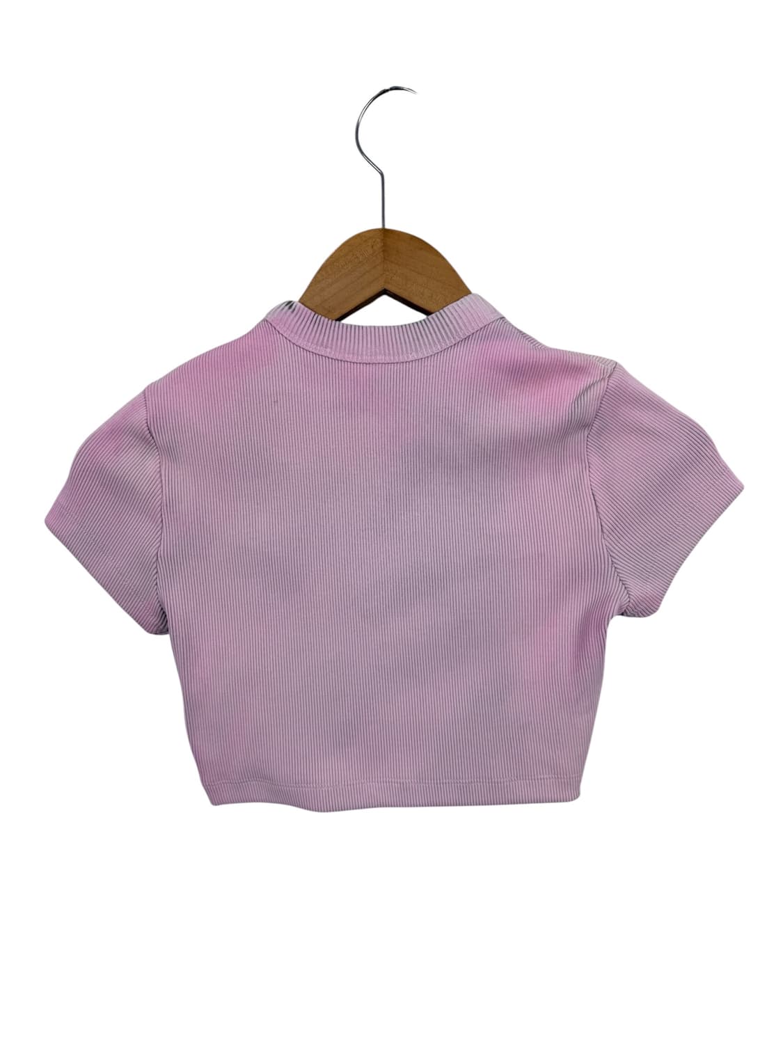 알렉산더왕 핑크 워시드 크롭 반팔 XS 상품이미지3