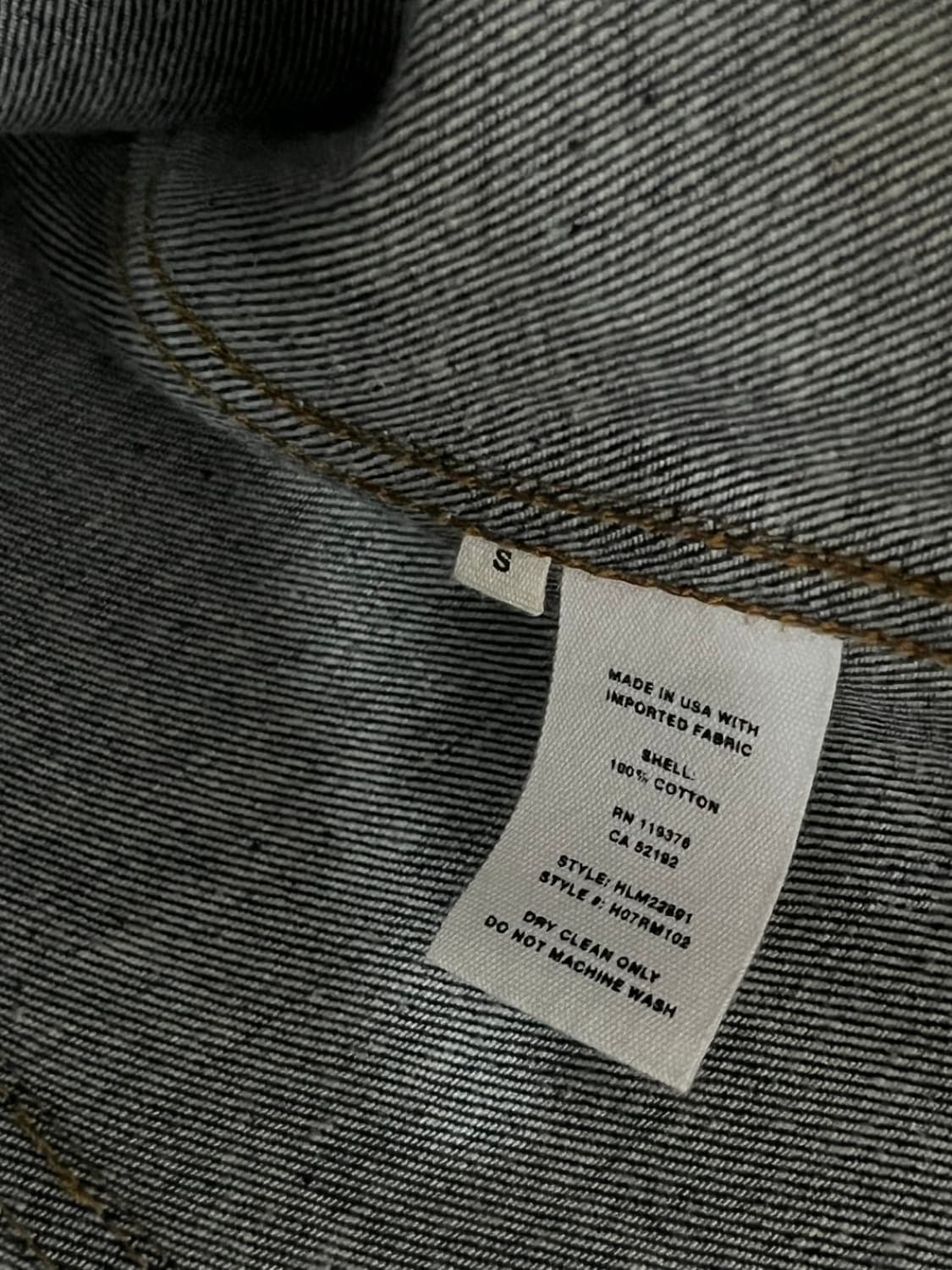 헬무트랭 데님 자켓 상품이미지3