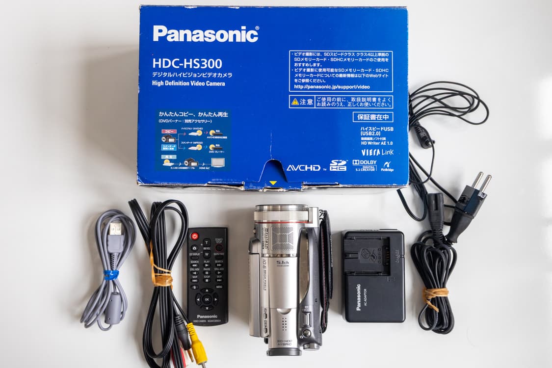 Panasonic HDC-HS300 / 빈티지 디지털 캠코더 상품이미지9