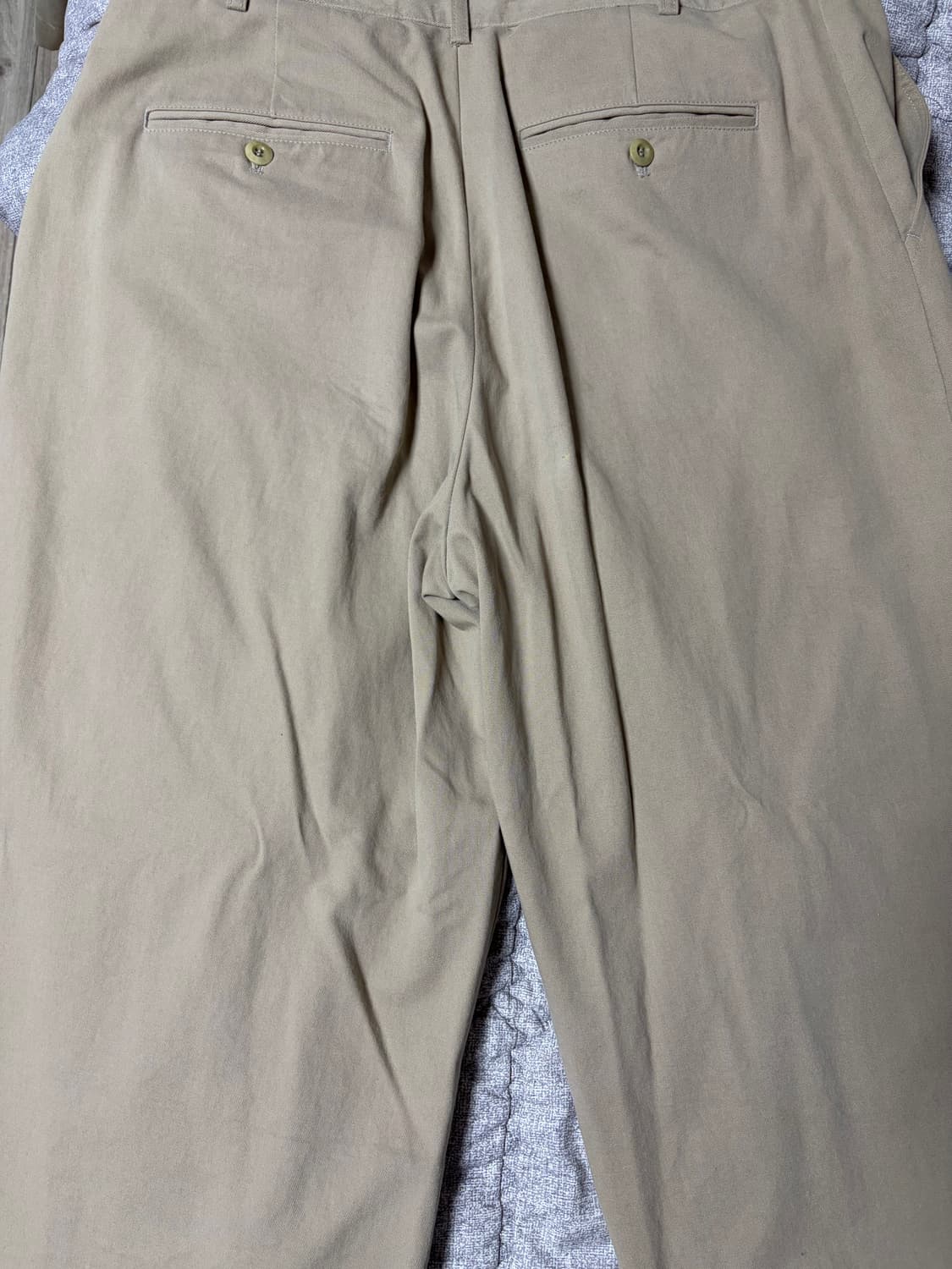 노운 와이드 치노팬츠 카키베이지 상품이미지3