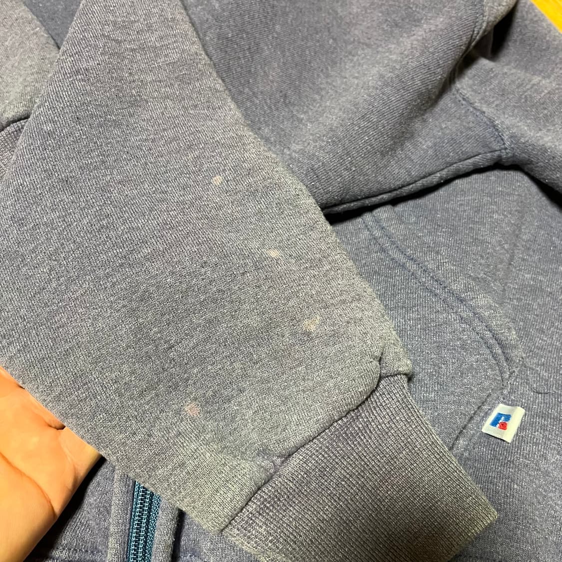 [L] 90s 빈티지 러셀 후드집업 소프트 퍼플 상품이미지7