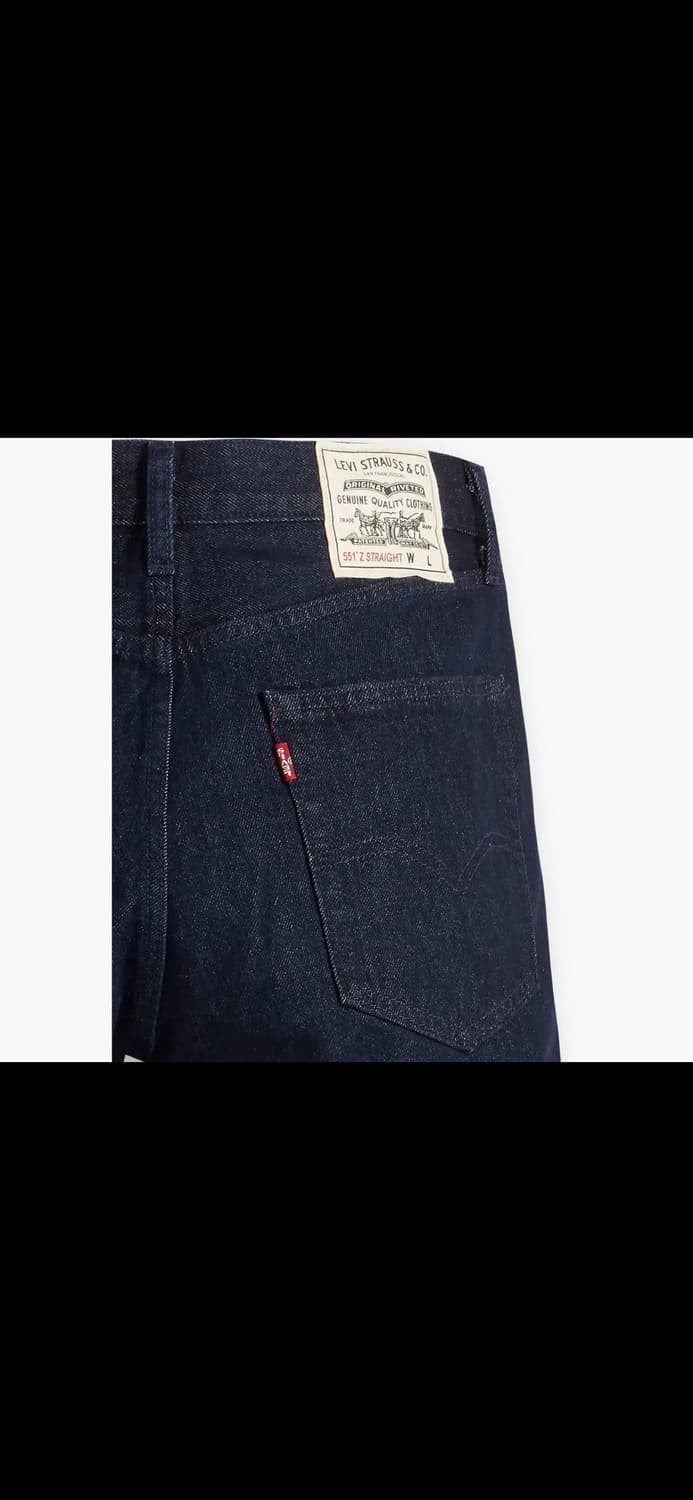 리바이스 웰스레드 551 Z 어센틱 어텐틱 스트레이트 데님 팬츠 상품이미지7