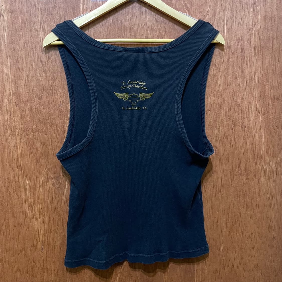  (XL) Harley Davidson 할리 프린팅 슬리브리스   상품이미지4
