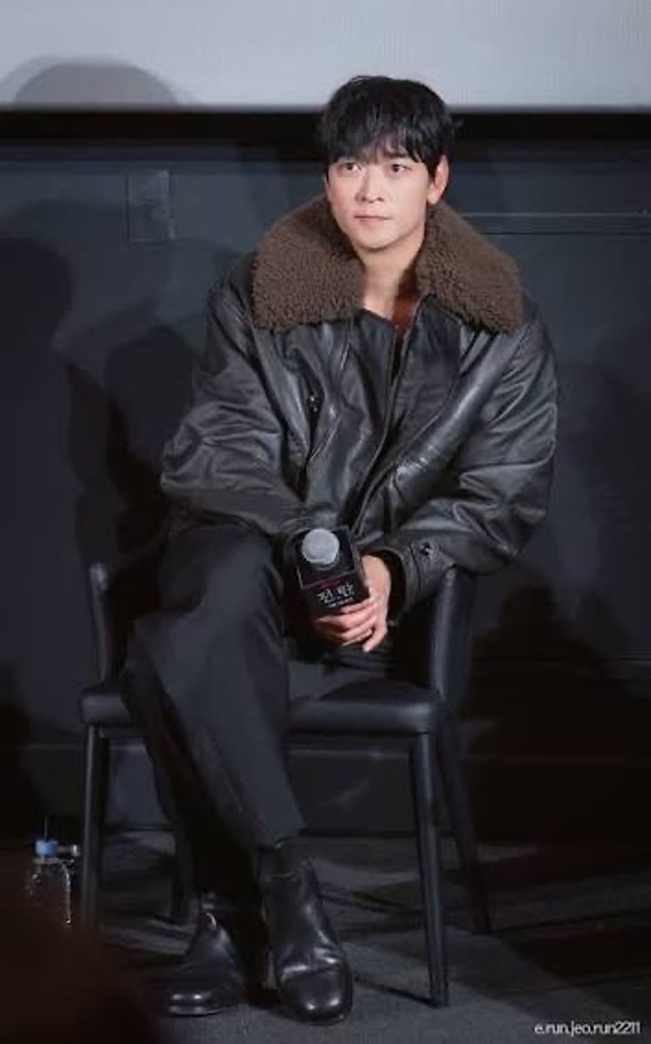 르메르 24fw 카프 레더 퍼 블루종 L 상품이미지1