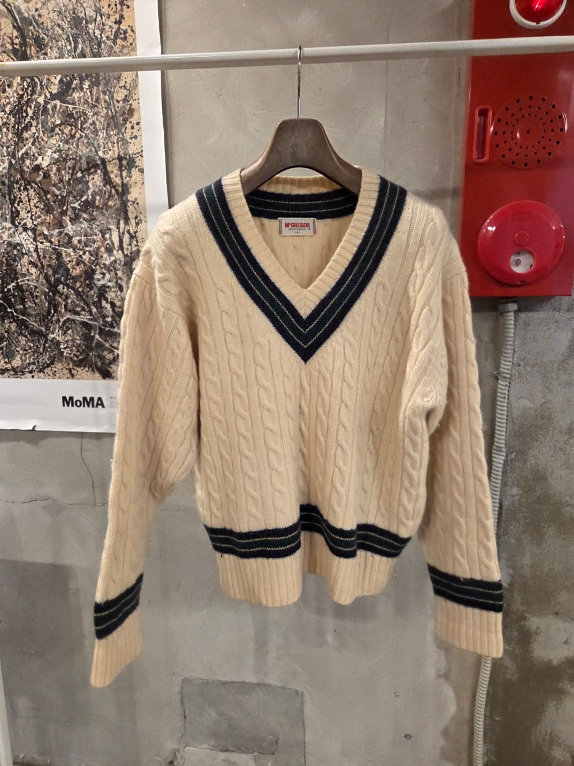 90'S 맥그리거 크리켓니트 상품이미지1