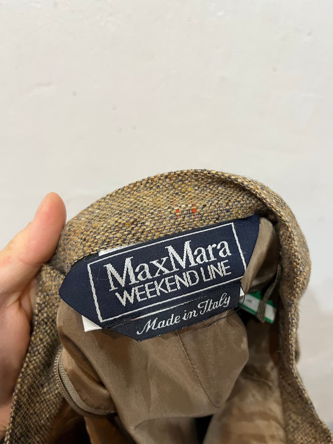 막스마라 퓨어울 트위드 스커트 치마 Made in ITALY 상품이미지6