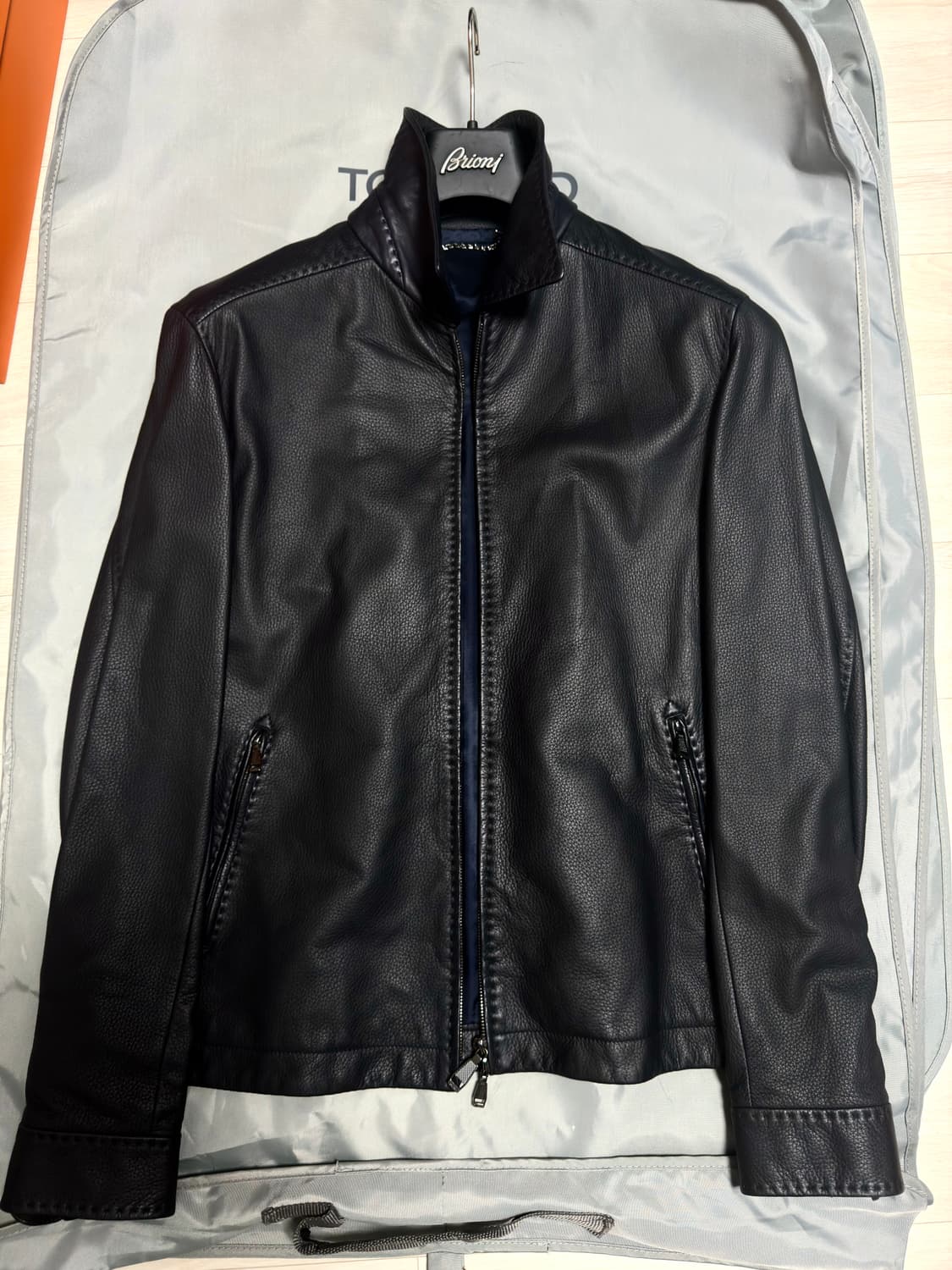 (명작,강추👍)브리오니 사슴가죽 자켓 디어스킨 블레이져 코트 수트 상품이미지3