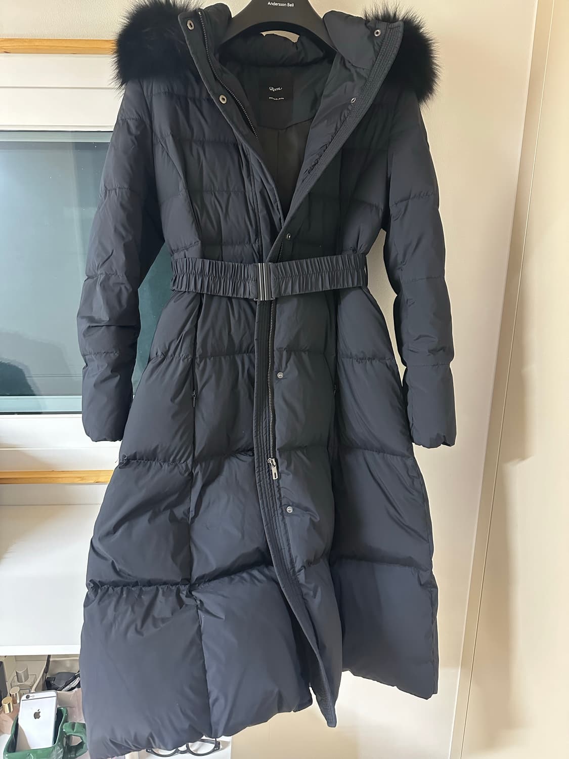 로엠 폭스퍼 롱패딩 M 상품이미지1