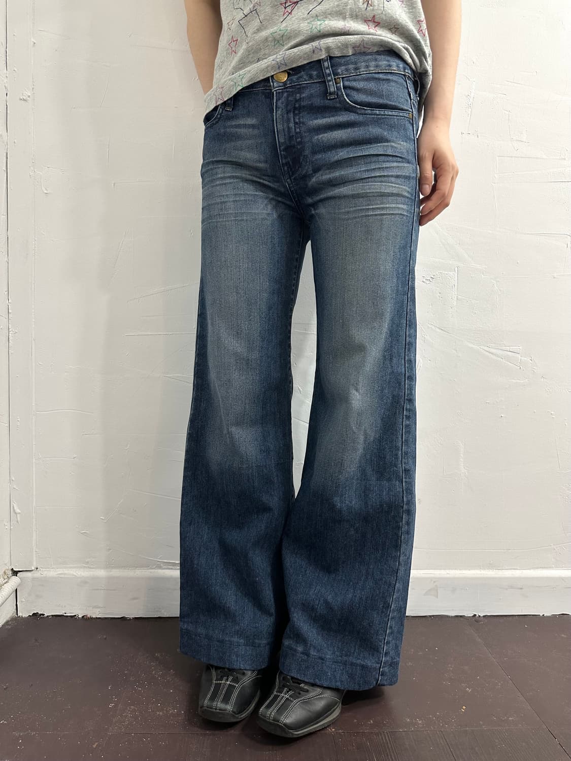 denim wide pants 상품이미지2