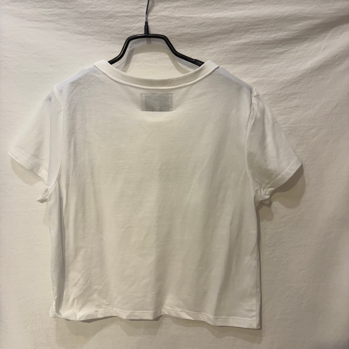 마뗑킴 로고 크롭 반팔 티셔츠 상품이미지7