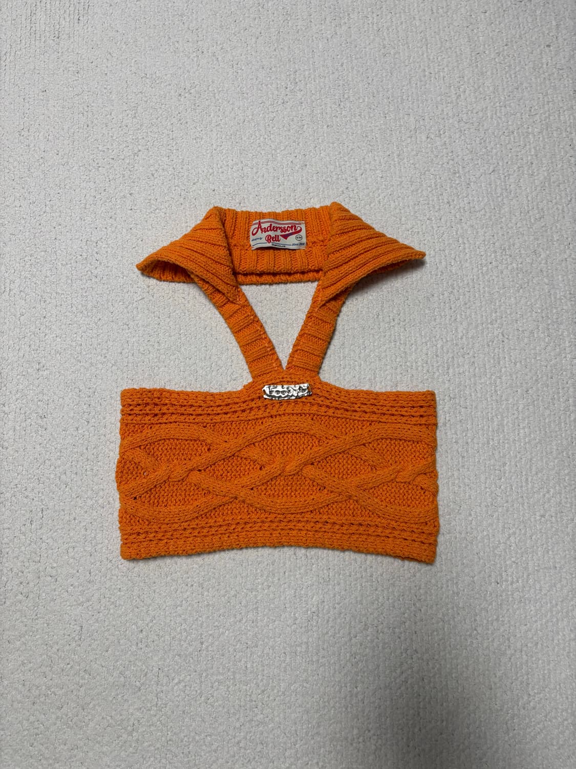 엔더슨벨 홀터넥 니트 탑 S/M 상품이미지5