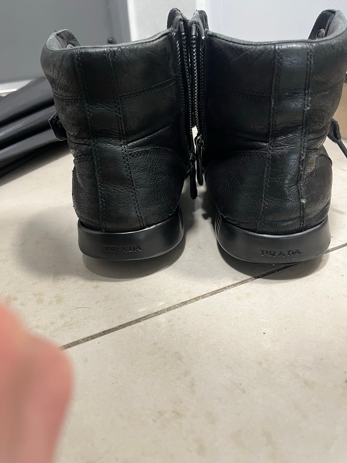 프라다 스포츠 레더하이탑 275 상품이미지3