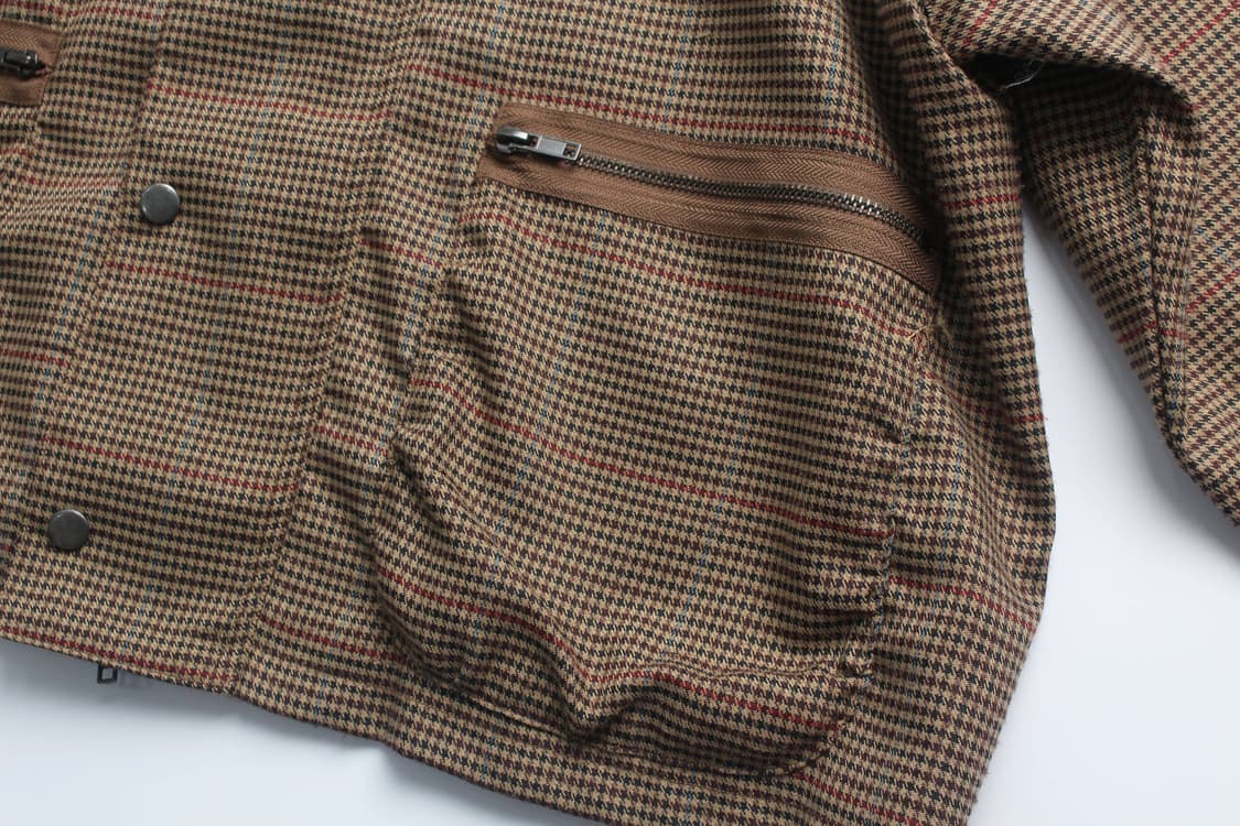 KUTIR Oversized Gun Club Checkered Jacke 상품이미지6