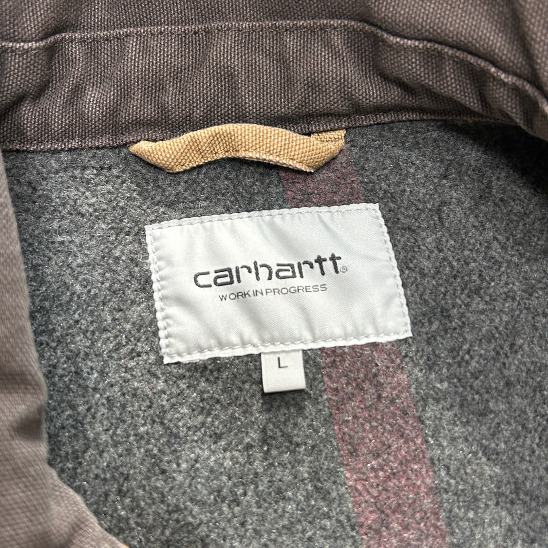 [L/라지] 칼하트WIP OG 산타페 자켓 해밀턴 브라운/토바코 상품이미지4