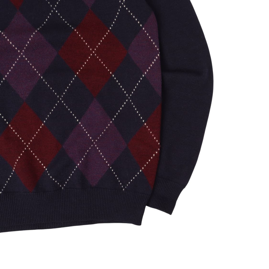 라코스테 아가일 체크 스웨터 니트 상품이미지4