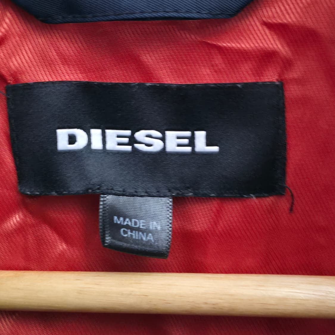 [M] 디젤 네이비 데님 블루종 자켓 상품이미지7