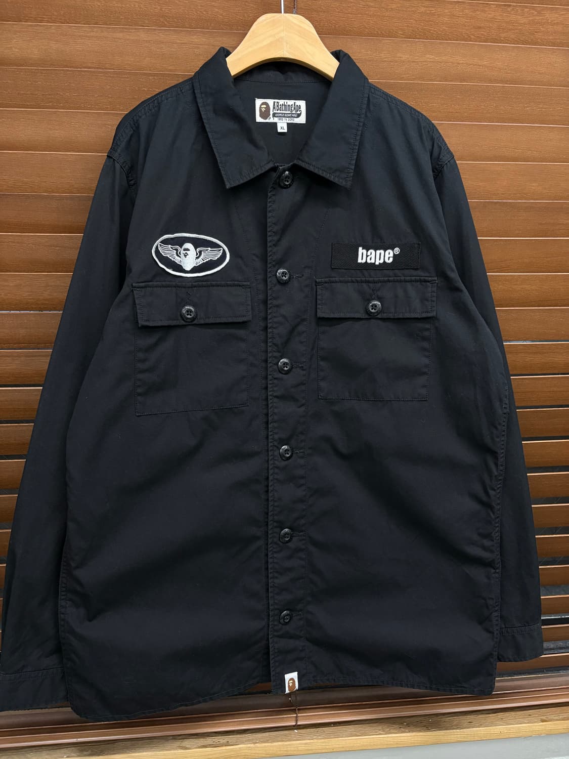 bape 베이프 밀리터리 포켓 워크셔츠 상품이미지3