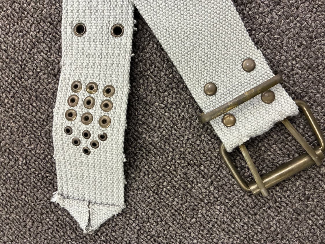 Japanese vintage y2k 그레이 스터드 벨트 상품이미지3