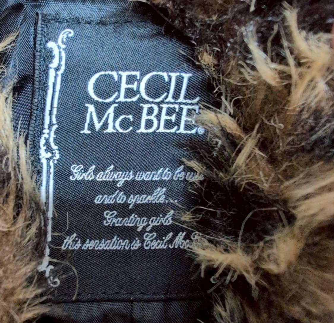 세실맥비 호피 퍼카라 코트 오네갸루 쿠로갸루 상품이미지4