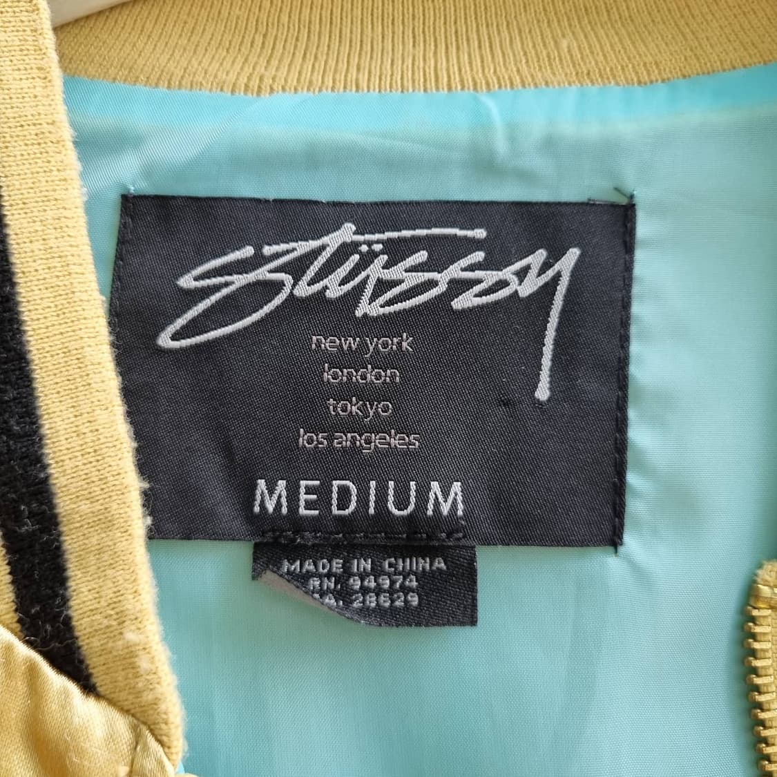 stussy 스투시 새틴 스타디움 상품이미지5