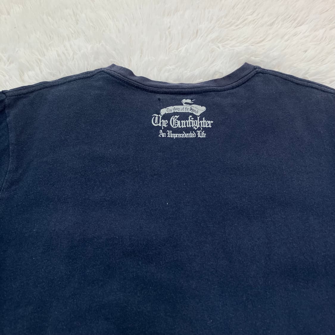 빈티지 스컬 펑키 네이비 반팔 753 y2k 스트릿 갸루 펑키 일본빈티지 상품이미지6