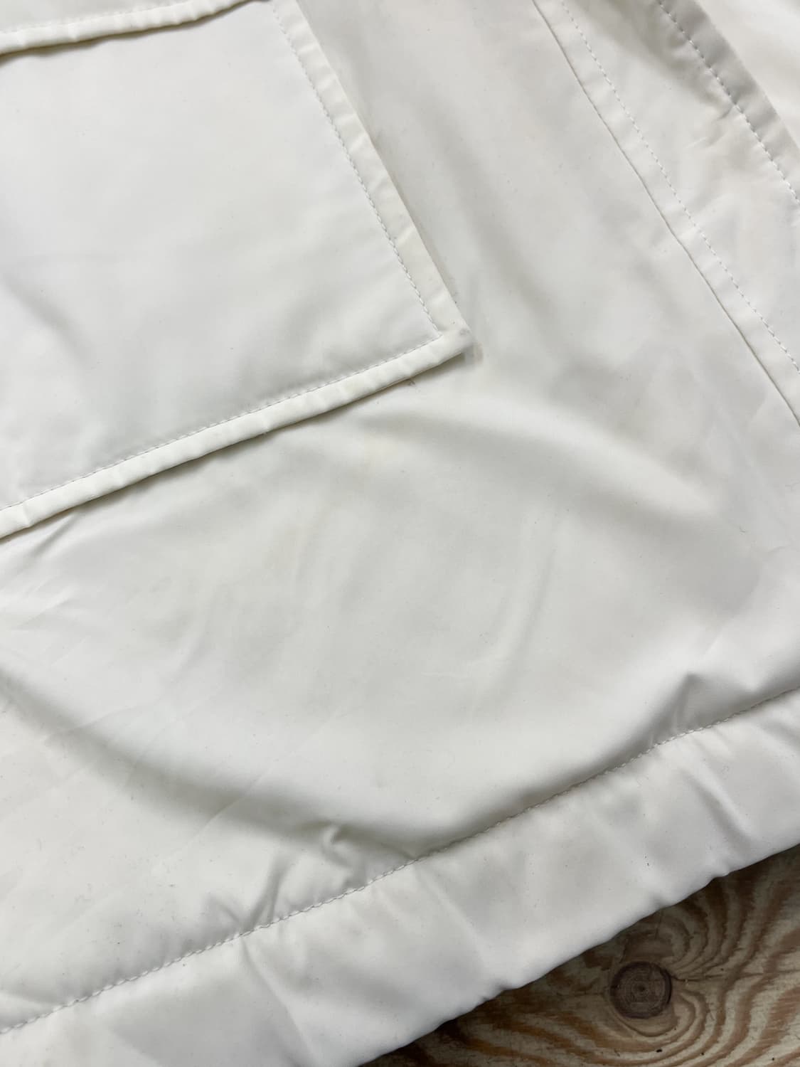 꾸레쥬 faux 퍼 라인 폴리쉘 코트 상품이미지8