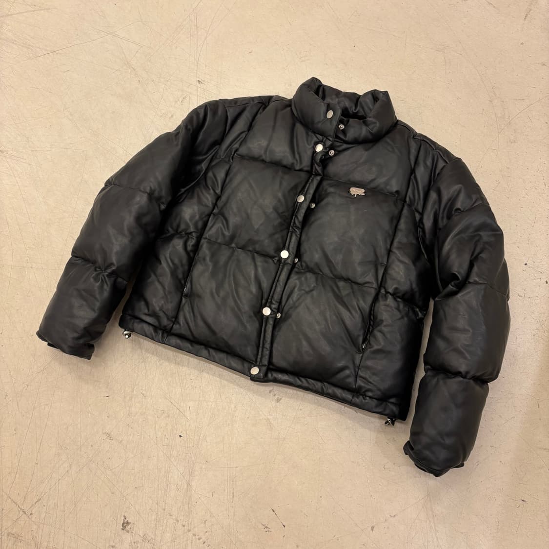 팔렛 레더 푸퍼 패딩 상품이미지1