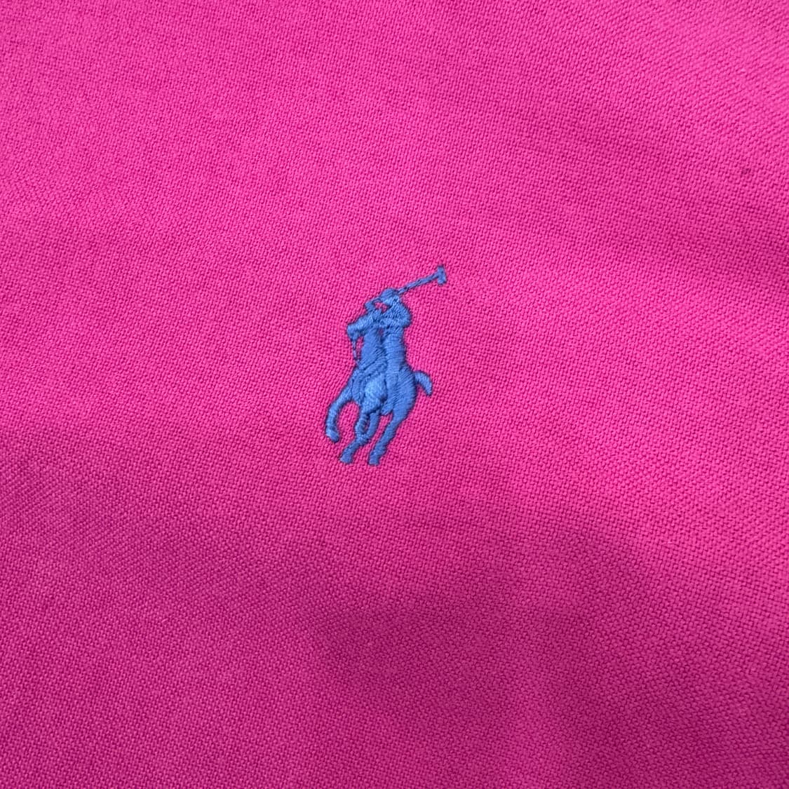 여성용 100 폴로 랄프로렌 핑크 슬림핏 남방 셔츠  상품이미지4