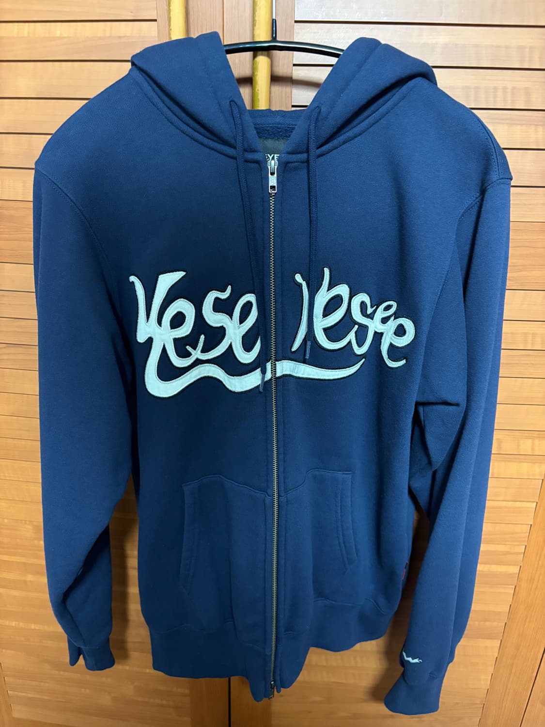 예스아이씨 후드 집업 네이비 L 상품이미지2