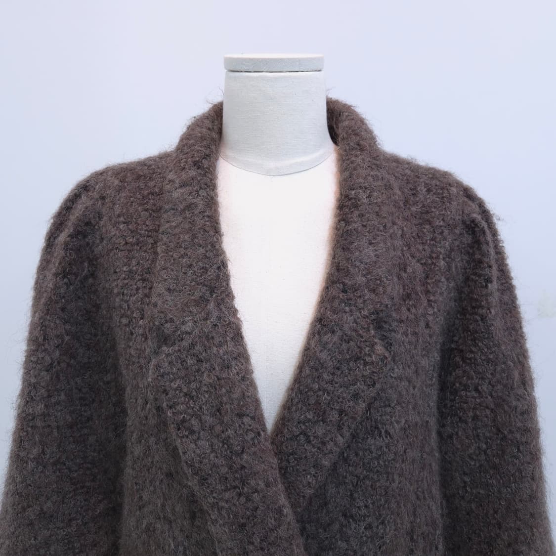 빈티지 울 브클레 더블 자켓형 코트 상품이미지2