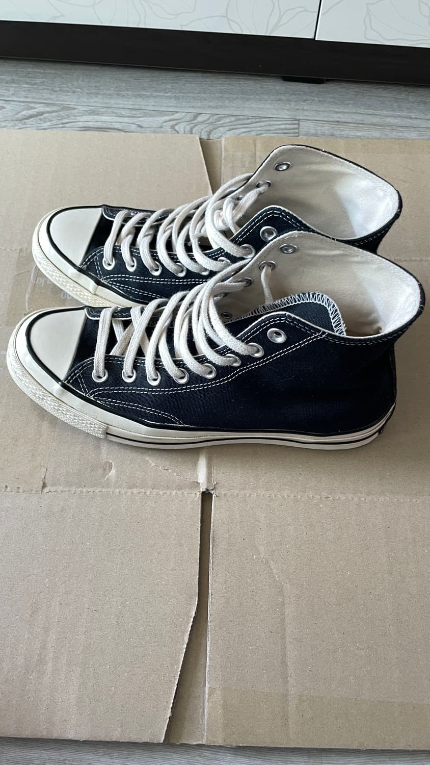 [265] 컨버스 척 70 하이 블랙 상품이미지3