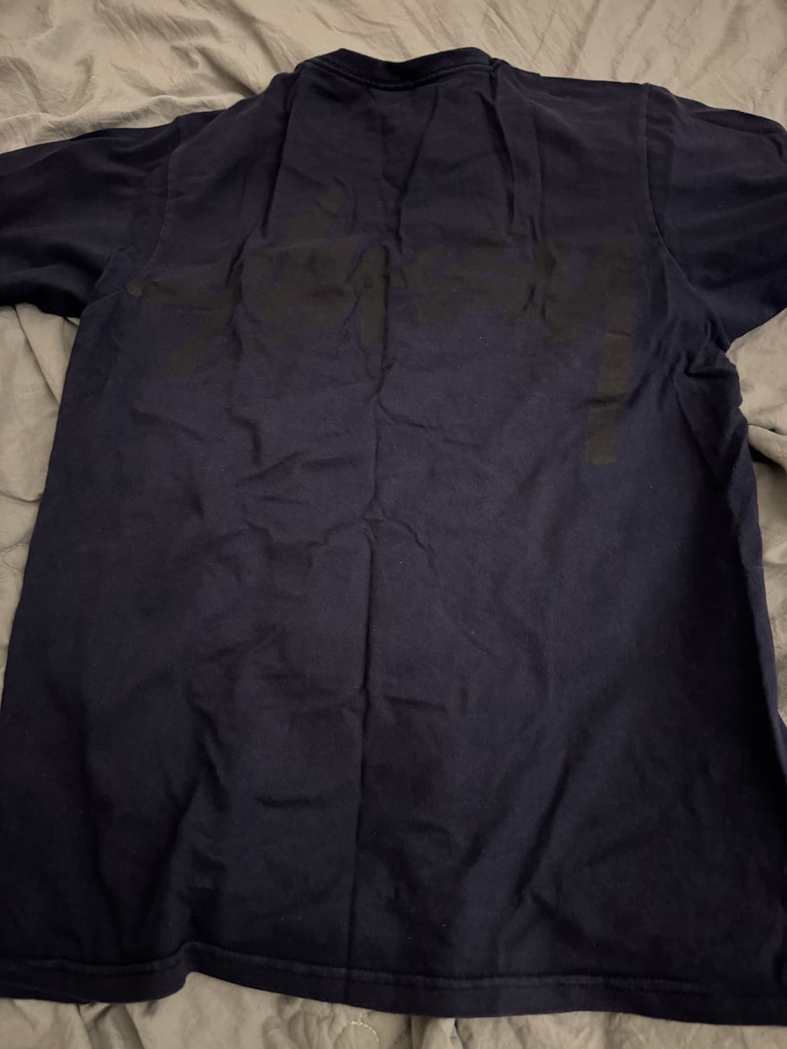 스투시 네이비 반팔티 S 상품이미지2