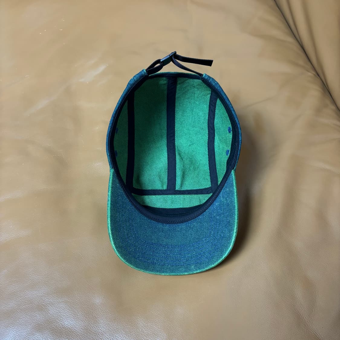 Supreme 슈프림 23ss 오버다이드 데님 그린 캠프캡 모자 상품이미지6