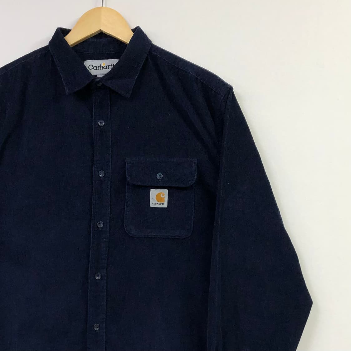 L 칼하트 네이비 코듀로이 셔츠 상품이미지1