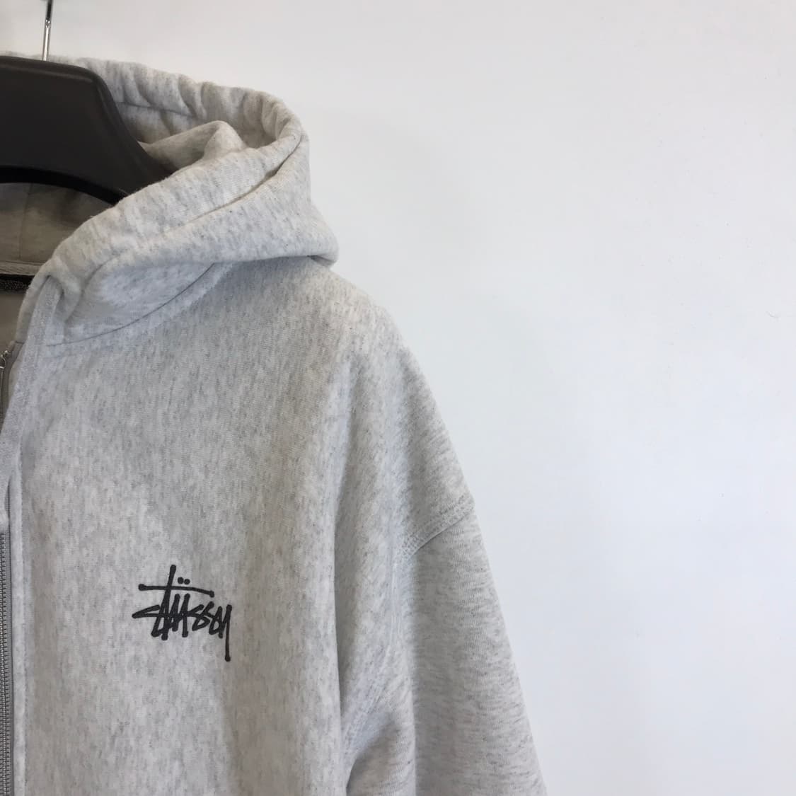 스투시 STUSSY 후드집업 애쉬헤더 [XL] 상품이미지2