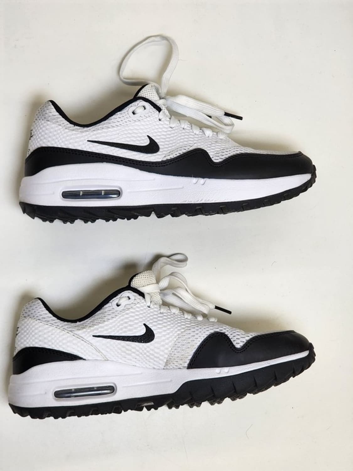 NIKE 에어맥스 1 골프 화이트 블랙 245 상품이미지3