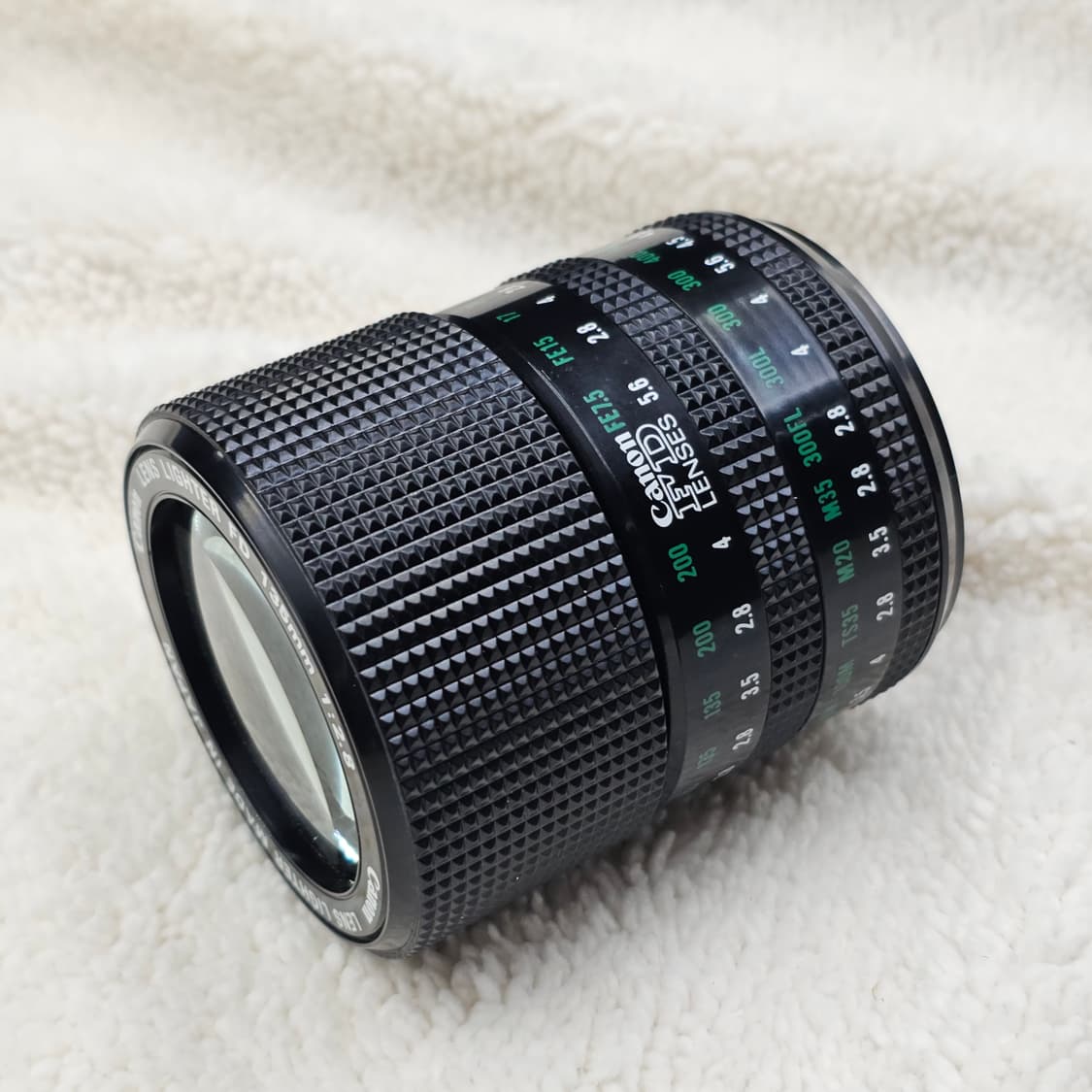 캐논 FD 135mm 렌즈형 가스 라이터 루페 겸용 필름카메라 필카  상품이미지6