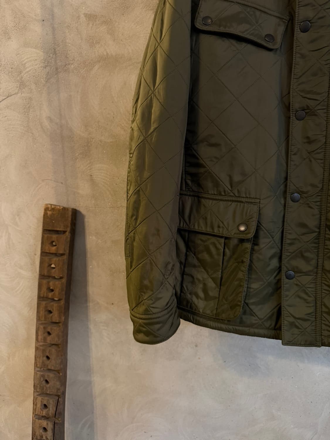 바버 퀼팅자켓 남성100 상품이미지4