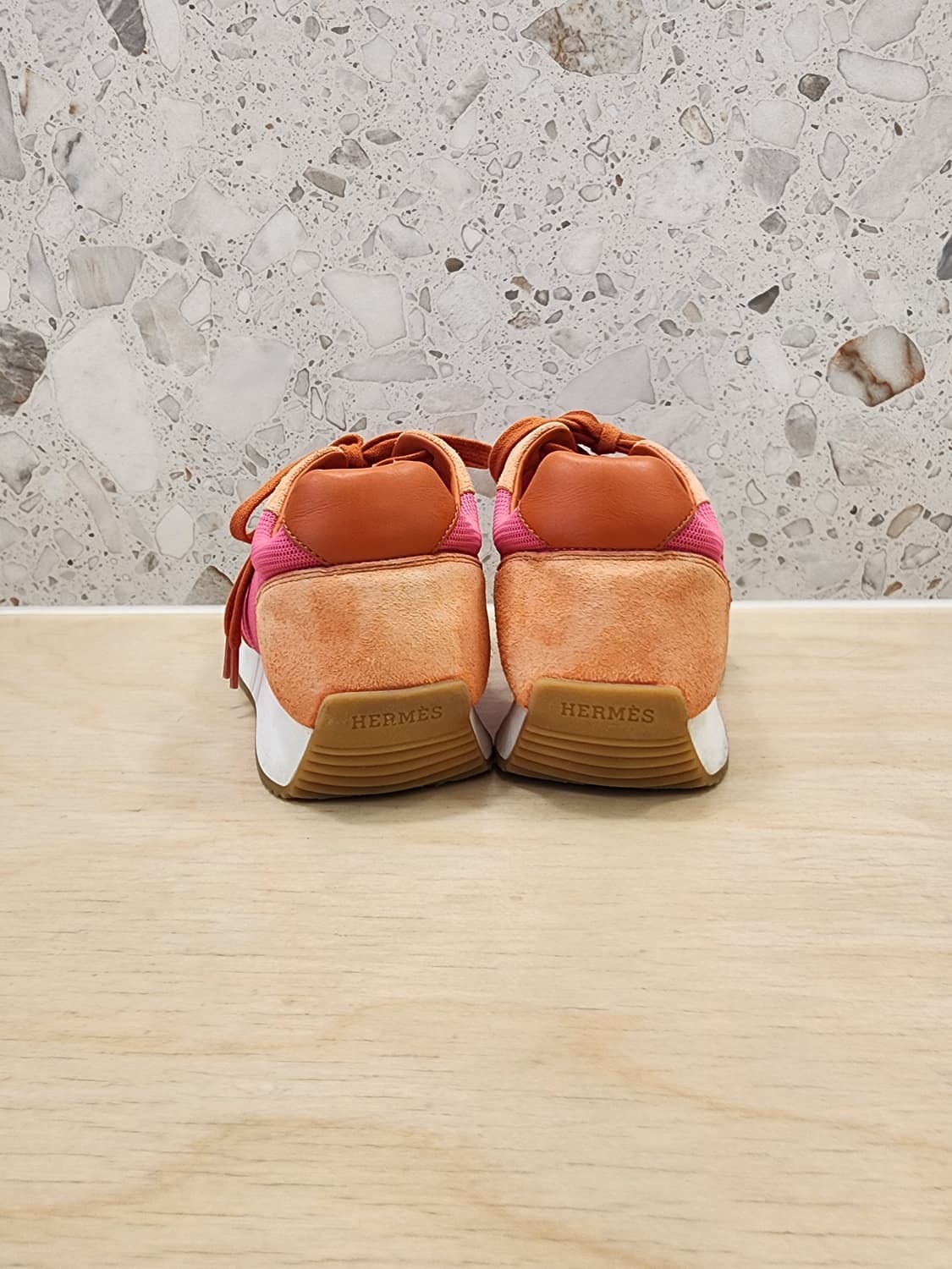 에르메스 이스케이프 여성 스니커즈 오렌지 36 1/2 상품이미지3