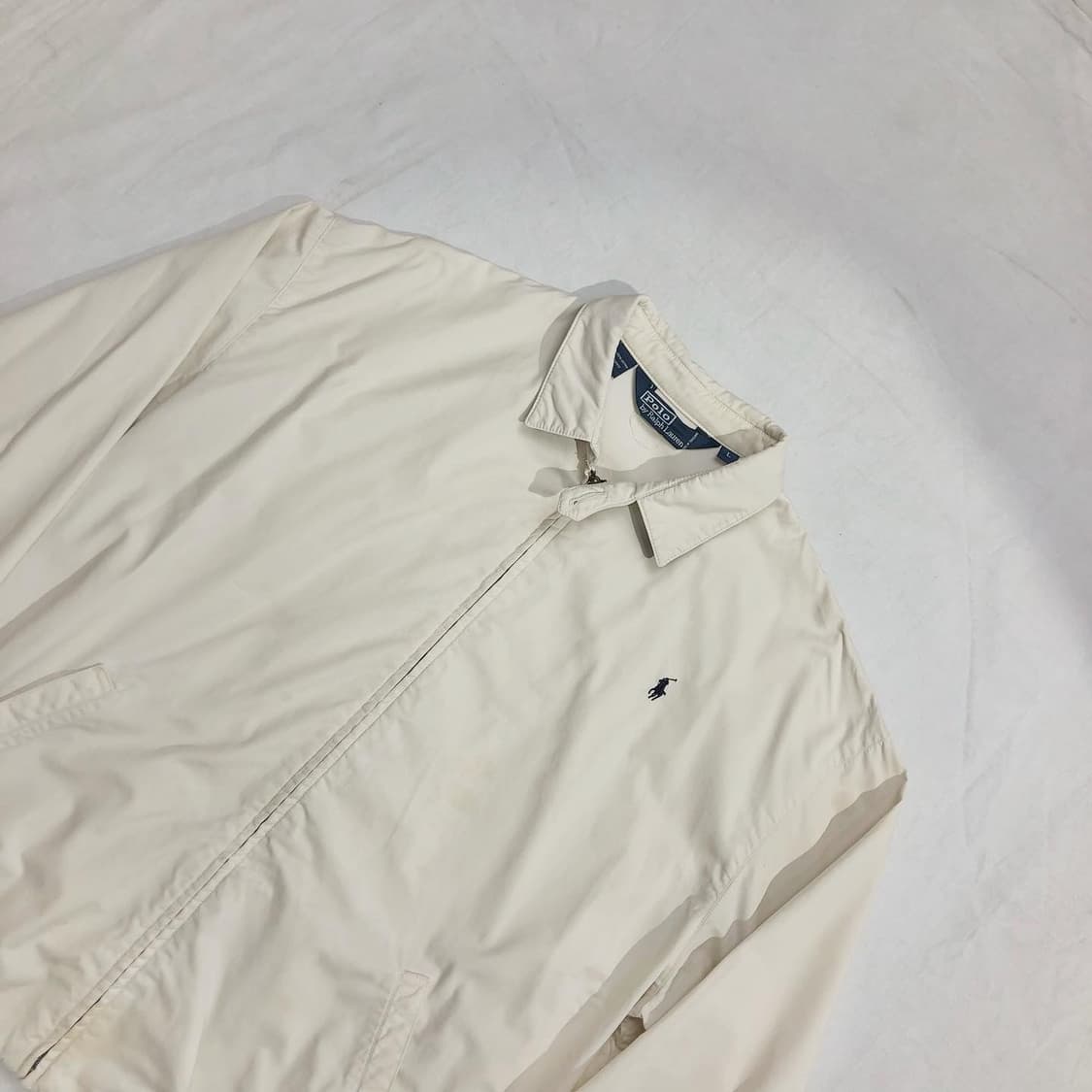 폴로 랄프로렌 아이보리 블루종 L 상품이미지3