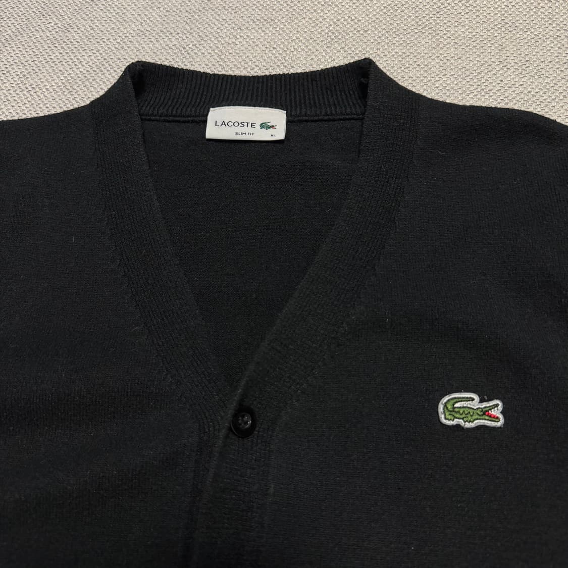 라코스테 브이넥 가디건 상품이미지2
