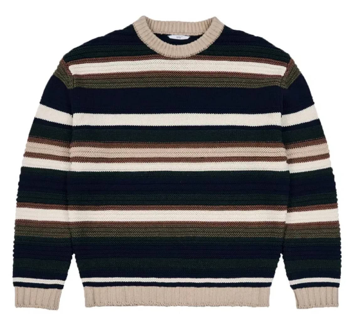 Stu 멀티컬러 스트라이프 니트(L) 상품이미지1