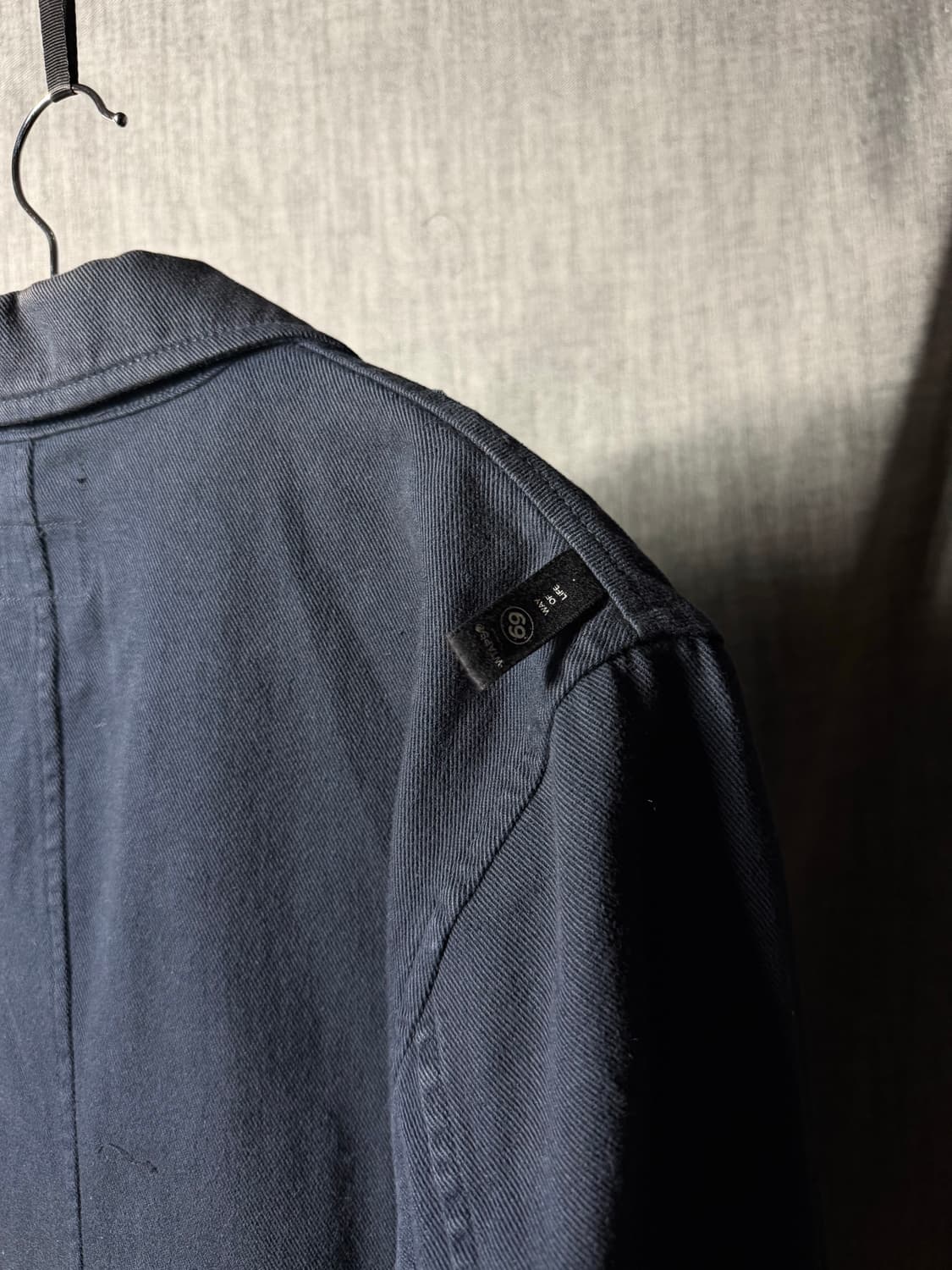 더블탭스 코튼카라 샵코트 상품이미지6