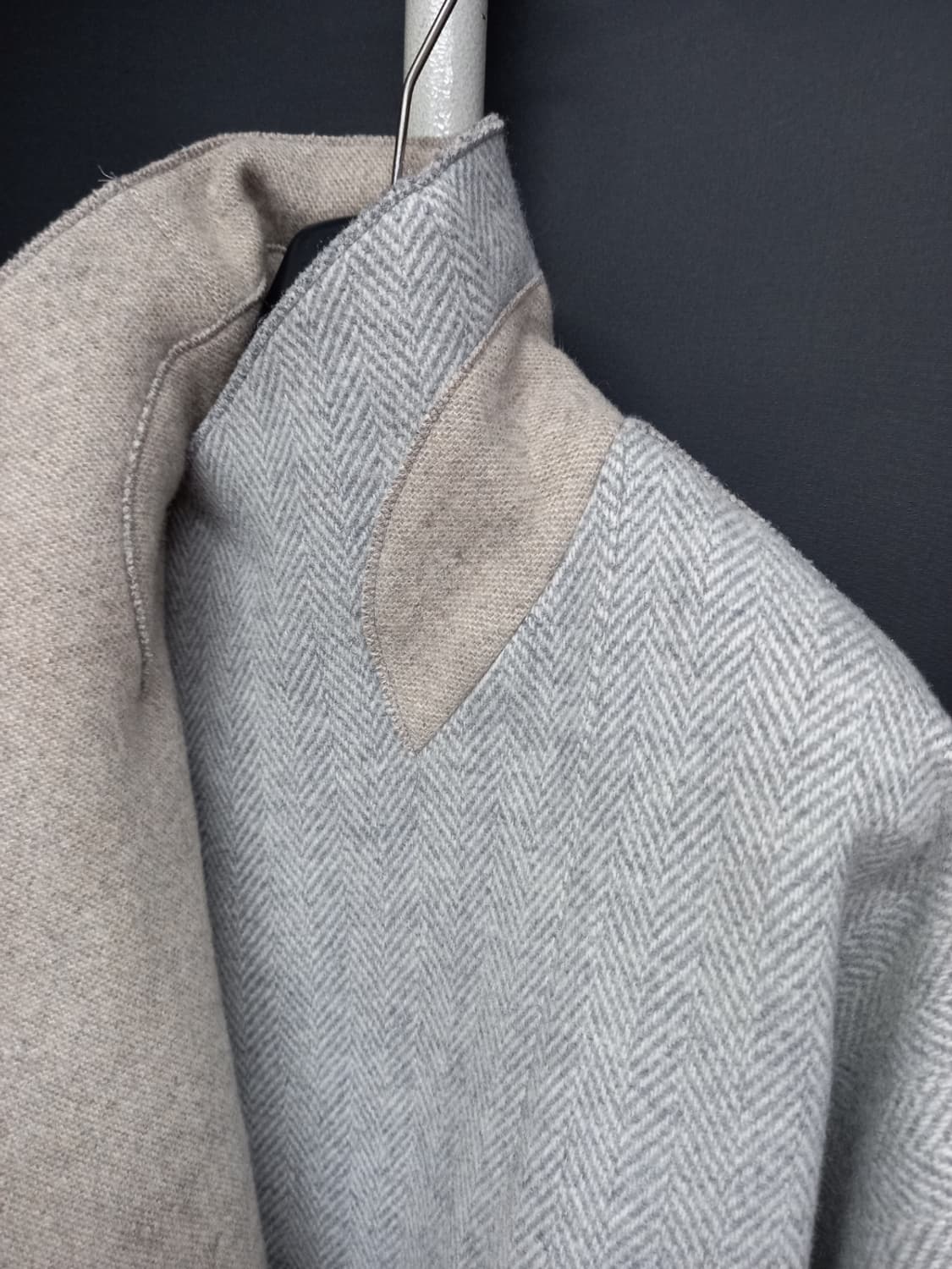 미샤 MICHAA 추동 캐시미어블랜 롱 코트 55.44 상품이미지8