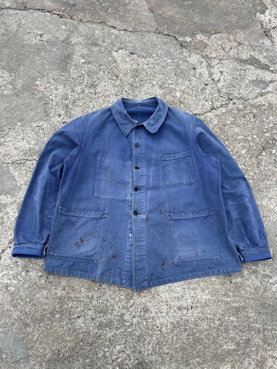 1970s HARD FADED 빈티지프렌치워크자켓 상품이미지1
