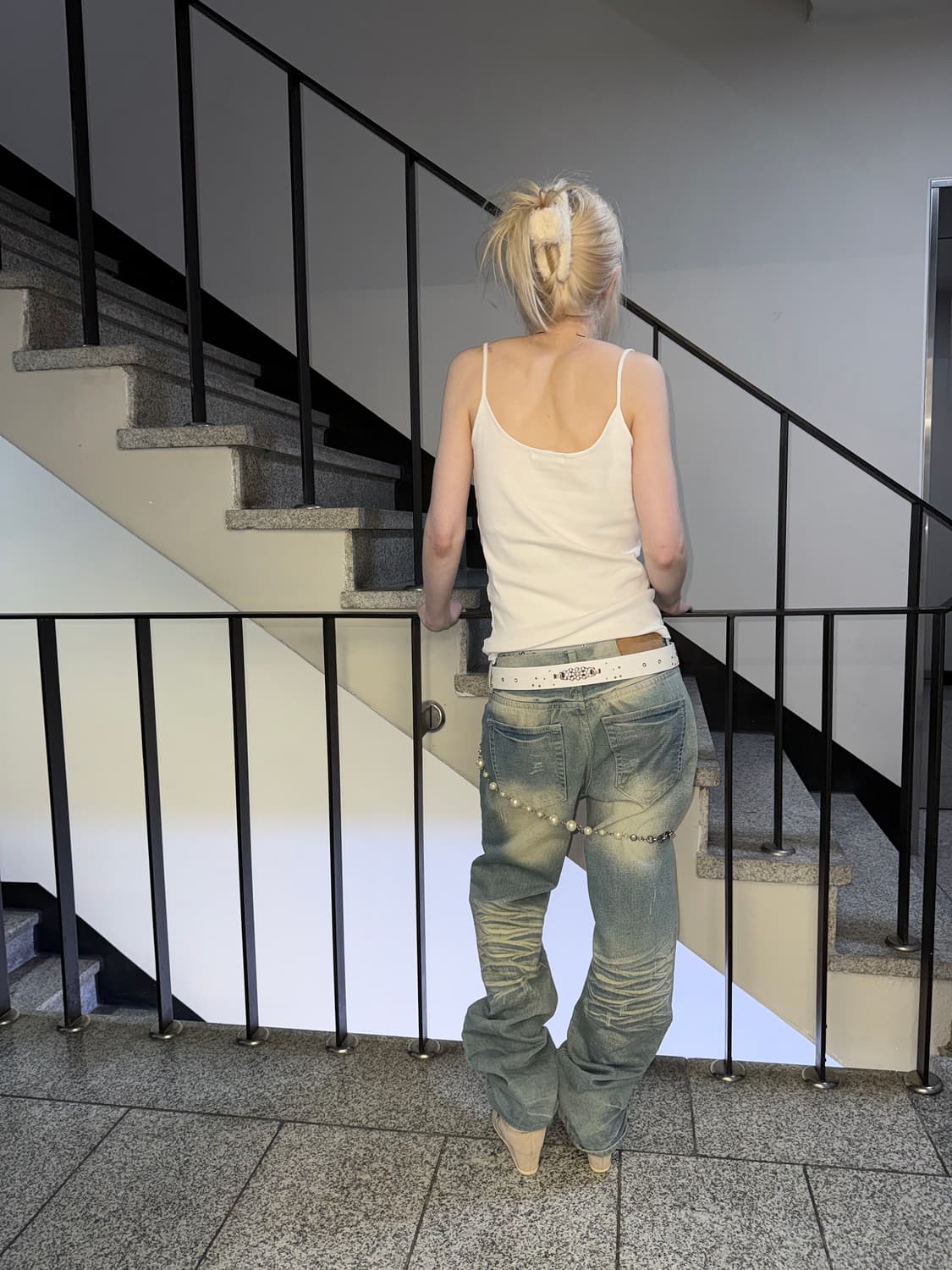 rib knit tank top 상품이미지2