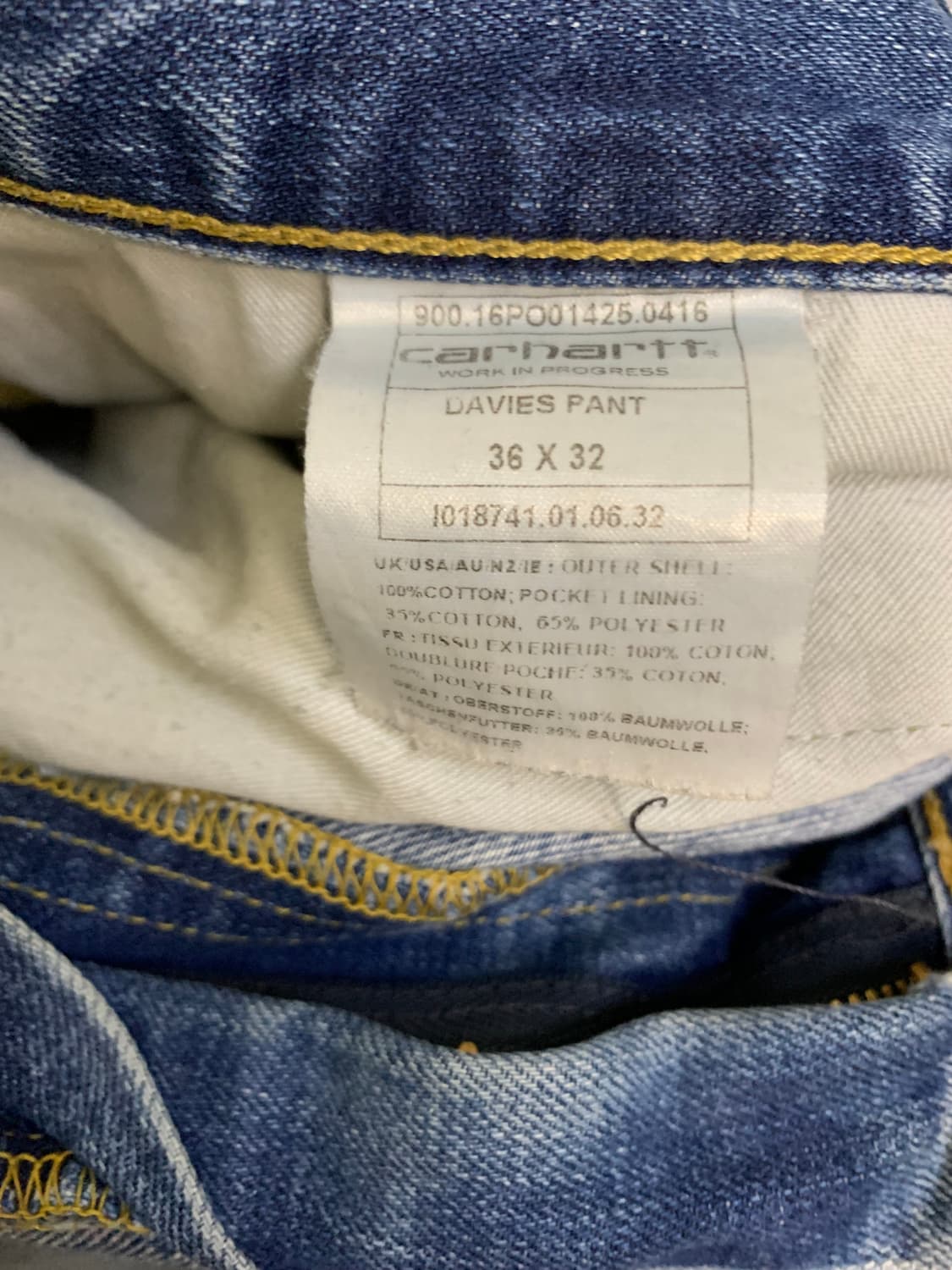CARHARTT WIP DAVIES PANT 상품이미지3