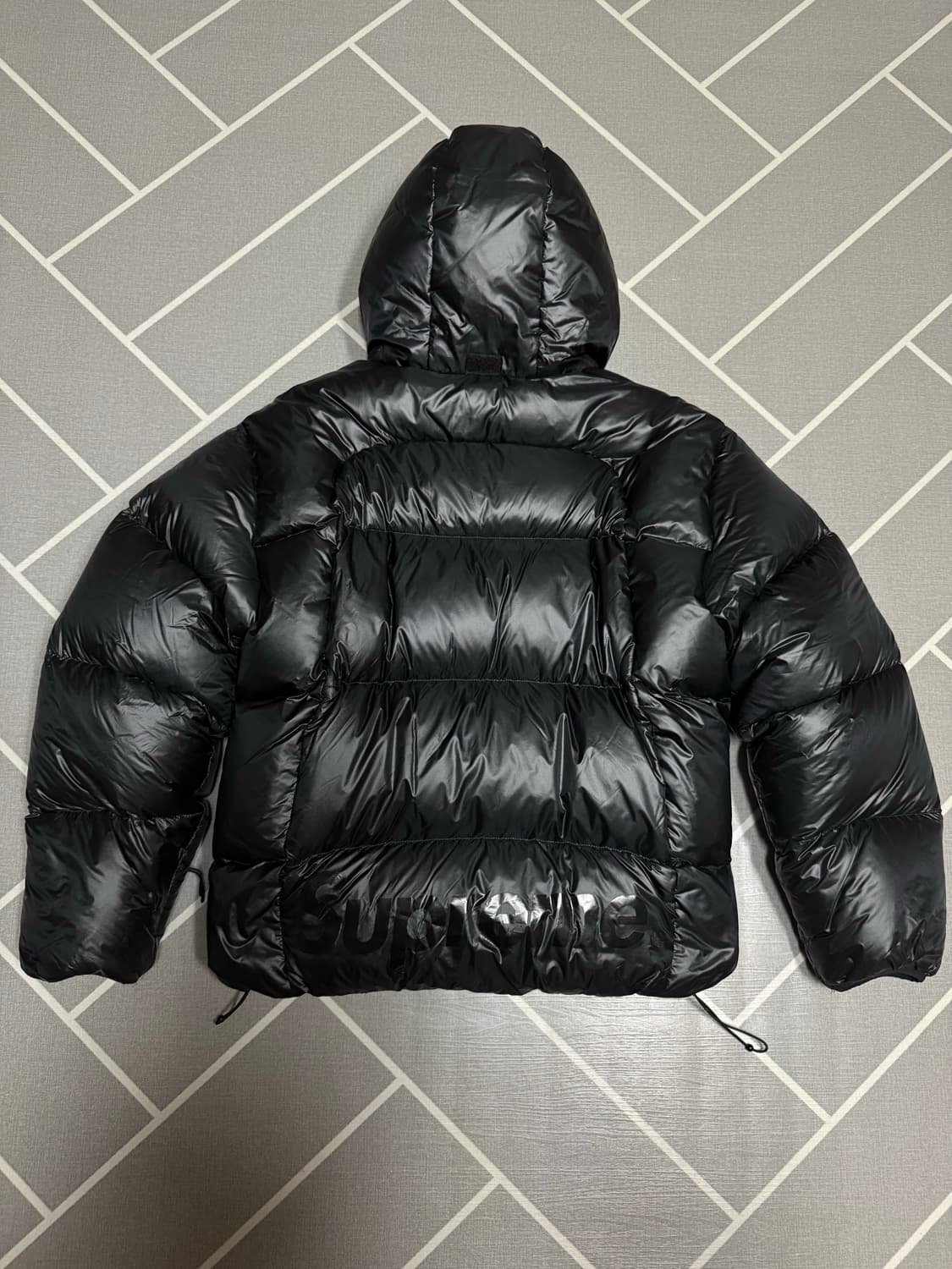 [M] 슈프림 페더웨이트 다운 푸퍼 자켓 블랙 23fw 상품이미지6
