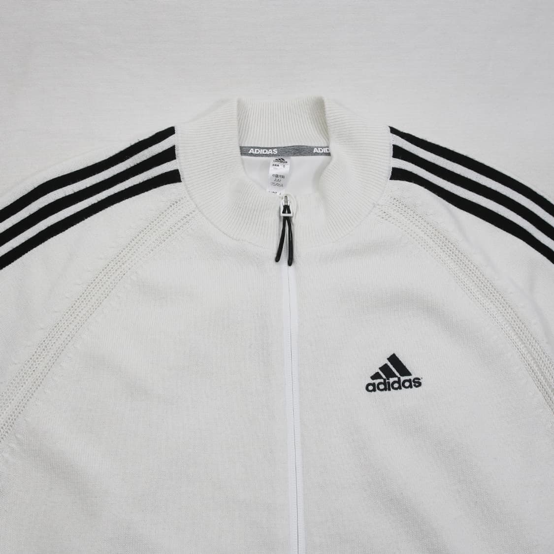 (착용컷) 아디다스 니트 집업 자켓 (남성용 L) 상품이미지4