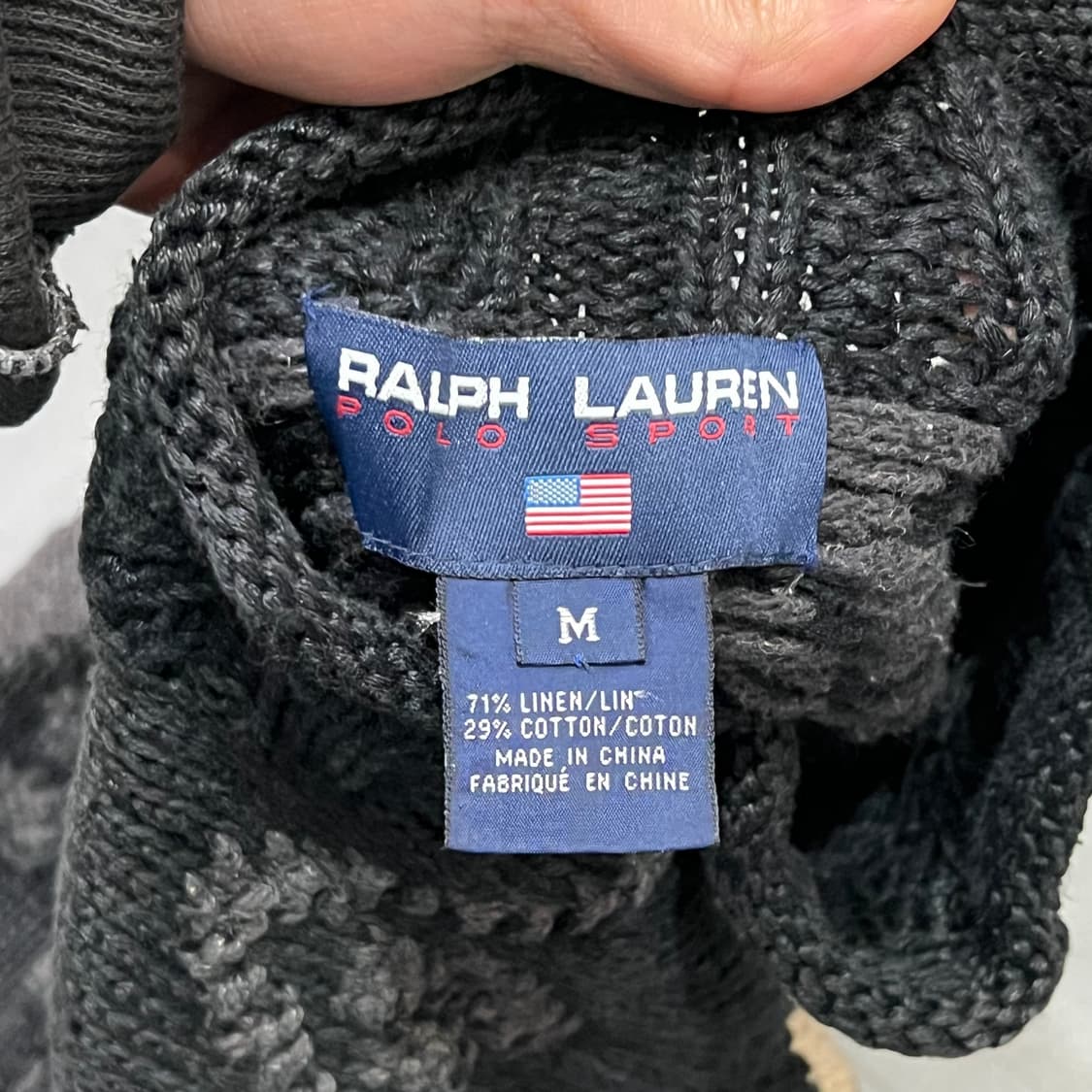  폴로 랄프로렌 성조기 패턴 니트 y15782 상품이미지5